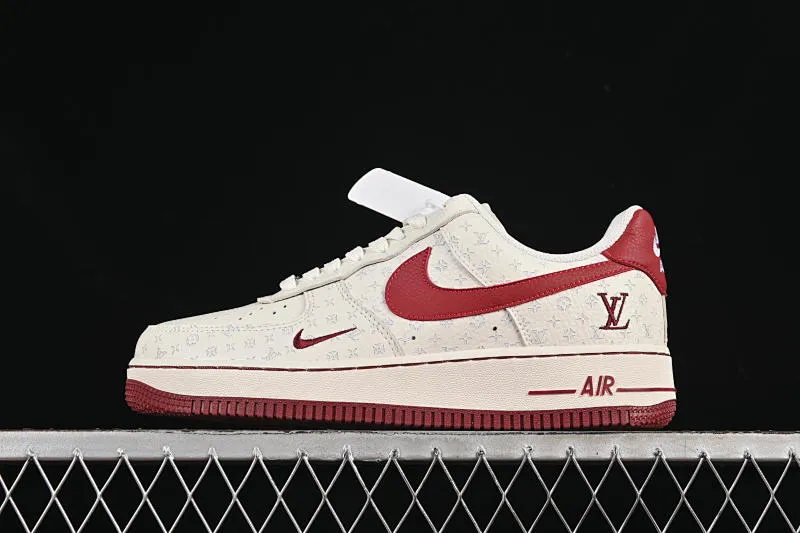 All categories Nk Air Force 1 Air Force series Nk Air Force 1 Low Air Force low-top Nike Air Force 1'07 Low LV joint white and red Air Force 1 low-top casual sneakers LW9279-015